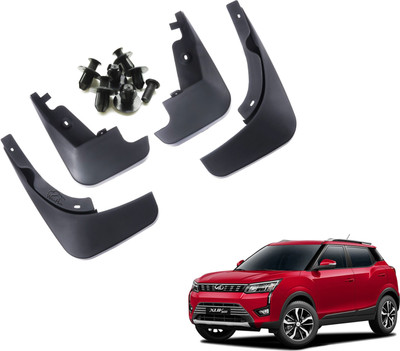 WolkomHome Mud Flap, Front Mud Guard, Rear Mud Guard For Mahindra XUV 300 NA(Black)