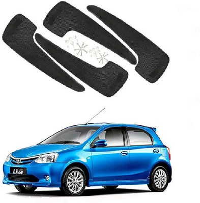 OOLTAH PAHIYA Front Mud Guard For Toyota Etios Liva NA(Black)