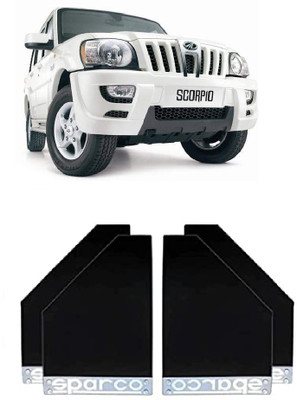 GS Grow n Shine Rear Mud Guard For Mahindra Scorpio NA(Black)