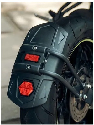 Pa Rear Mud Guard For Universal For Bike Universal For Bike NA(Black)
