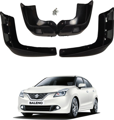 TB SUPPLY HUB Mud Flap For Maruti Baleno 2022(Black)