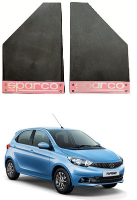 OOLTAH PAHIYA Rear Mud Guard, Front Mud Guard For Tata Tiago NA(Black)