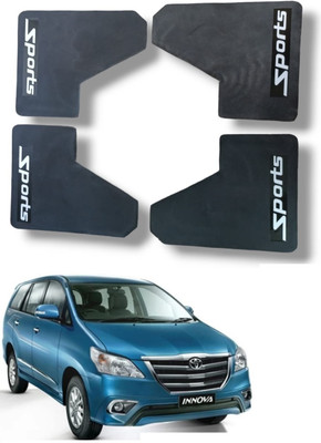 AUTODREAM Mud Flap, Front Mud Guard, Rear Mud Guard For Toyota Innova NA(Black)