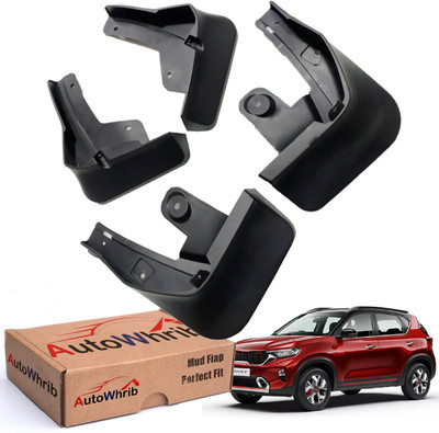 Autowhrib Mud Flap For Kia Universal For Car NA(Black)