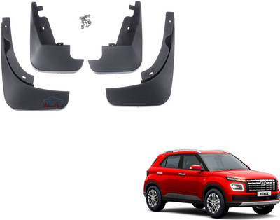 WolkomHome Mud Flap, Front Mud Guard, Rear Mud Guard For Kia Universal For Car NA(Black)