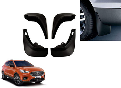 GS Grow n Shine Rear Mud Guard, Front Mud Guard For MG Astor 2021(Black)