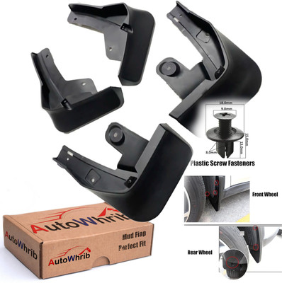 Autowhrib Mud Flap For Maruti Celerio NA(Black)