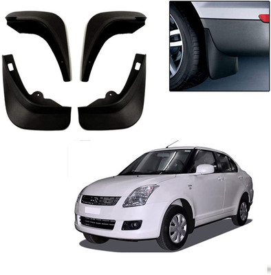 GS Grow n Shine Rear Mud Guard, Front Mud Guard For Maruti Swift Dzire 2008(Black)