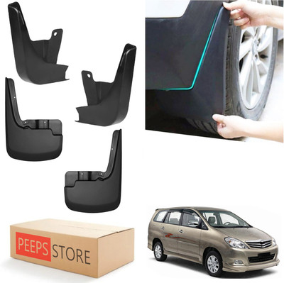 PEEPS STORE Mud Flap For Toyota Innova 2005(Black)