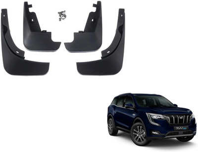 PEEPS STORE Front Mud Guard, Rear Mud Guard For Mahindra XUV 700 NA(Black)