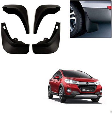 GS Grow n Shine Rear Mud Guard, Front Mud Guard For Honda WRV 2017(Black)