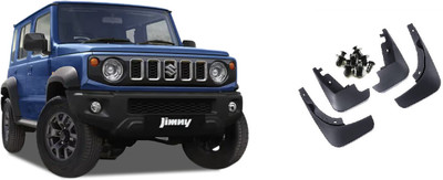 Maniship Rear Mud Guard, Front Mud Guard For Maruti Jimny NA(Black)