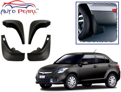 AUTO PEARL Cars Front Mud Guard, Rear Mud Guard For Maruti Swift Dzire NA(Black)