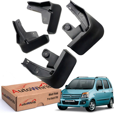 Autowhrib Mud Flap For Maruti WagonR 2009(Black)