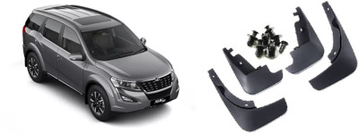 Uneestore Rear Mud Guard, Front Mud Guard, Mud Flap For MAHINDRA XUV 500 NA(Black)