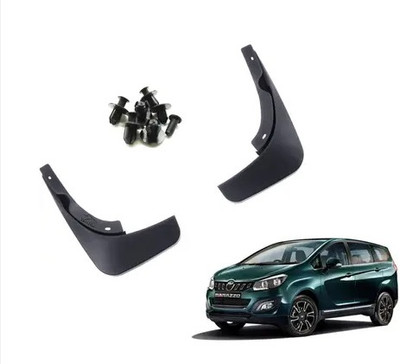 PEEPS STORE Front Mud Guard, Rear Mud Guard For Mahindra Marazzo NA(Black)