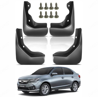 Goodzup Front Mud Guard For Honda Amaze 2021(Black)