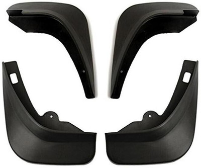 Decor S M Mud Flap, Front Mud Guard, Rear Mud Guard For Mahindra Xylo NA(Black)