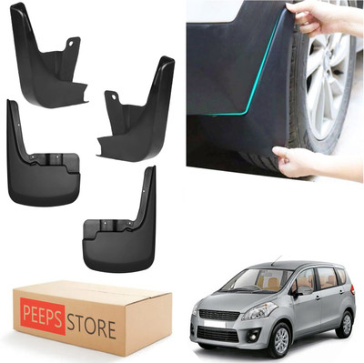 PEEPS STORE Mud Flap For Maruti Ertiga 2012(Black)