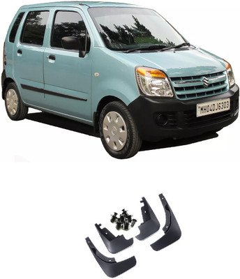Uneestore Mud Flap, Rear Mud Guard, Front Mud Guard For Maruti WagonR 2006, 2010(Black)