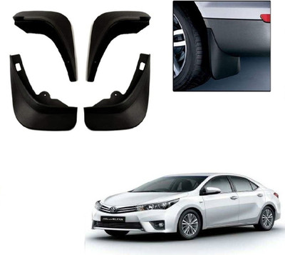 ROSHNEER ENTERPRISES Mud Flap For Toyota Altis 2019(Black)