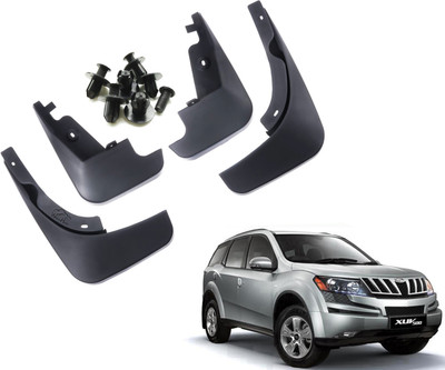 WolkomHome Mud Flap, Front Mud Guard, Rear Mud Guard For Mahindra XUV 500 NA(Black)