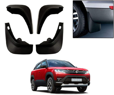 ROSHNEER ENTERPRISES Mud Flap For Maruti Brezza 2022(Black)