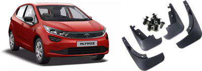 Uneestore Rear Mud Guard, Front Mud Guard For Tata Altroz XZ Option Petrol NA(Black)
