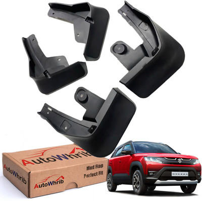Autowhrib Mud Flap For Maruti Brezza NA(Black)