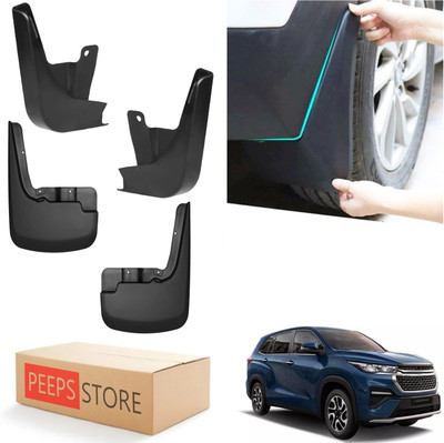 PEEPS STORE Mud Flap For Maruti NA 2023(Black)