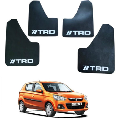 AUTODREAM Front Mud Guard, Rear Mud Guard, Mud Flap For Maruti Alto NA(Black)