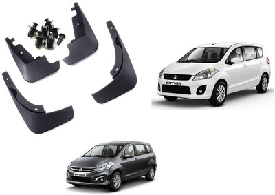 shopdream Rear Mud Guard, Front Mud Guard For Indian Ertiga 2012, 2018(Black)