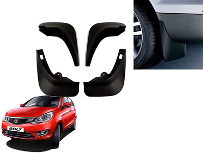 GS Grow n Shine Rear Mud Guard, Front Mud Guard For Tata Bolt 2015(Black)