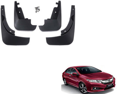 PEEPS STORE Front Mud Guard, Rear Mud Guard For Honda City i VTEC S NA(Black)