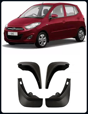 Tech Ginne Rear Mud Guard, Front Mud Guard For HYUNDAI i10 2012(Black)
