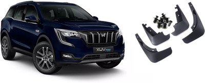Uneestore Rear Mud Guard, Front Mud Guard, Mud Flap For MAHINDRA XUV 700 NA(Black)