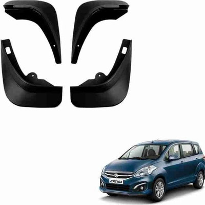 shopdream Front Mud Guard, Rear Mud Guard For Maruti Ertiga 2016, 2017, 2013, 2014, 2012(Black)