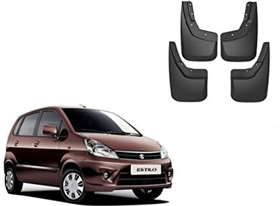 Tech Ginne Rear Mud Guard, Front Mud Guard For Maruti Zen Estilo 2013(Black)