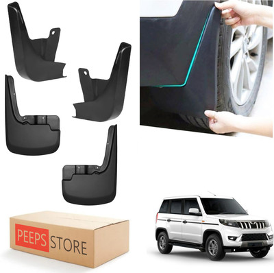 PEEPS STORE Mud Flap For MAHINDRA Bolero Neo 2021(Black)
