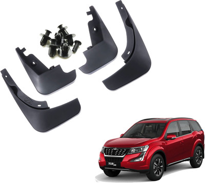 Decor S M Mud Flap, Front Mud Guard, Rear Mud Guard For Mahindra XUV500 W3 Diesel NA(Black)
