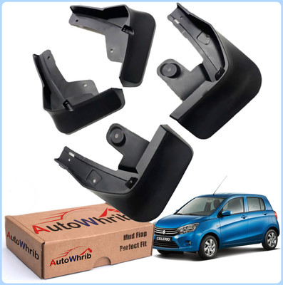 Autowhrib Mud Flap For Maruti Celerio 2019(Black)