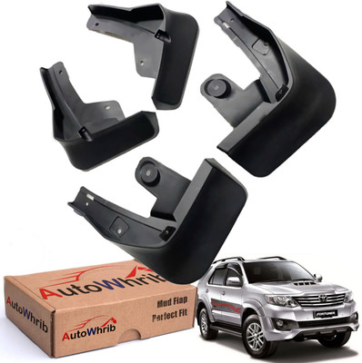 Autowhrib Mud Flap For Toyota Fortuner 2017(Black)