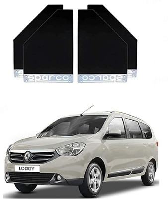 GS Grow n Shine Rear Mud Guard For Renault Lodgy NA(Black)