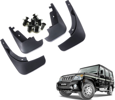 WolkomHome Mud Flap, Front Mud Guard, Rear Mud Guard For Mahindra Bolero 2008(Black)