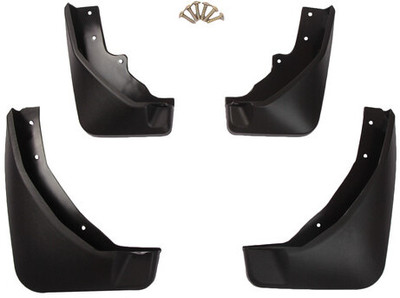 TECHO Mud Flap For Tata Harrier 2023(Black)