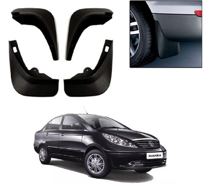 ROSHNEER ENTERPRISES Mud Flap For Tata Manza NA(Black)