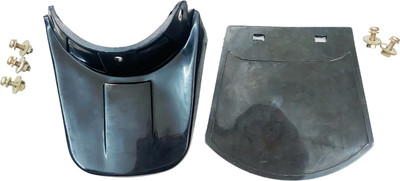 road religion Rear Mud Guard, Front Mud Guard For Yamaha Universal For Bike NA(Black)