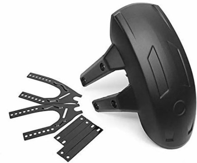 Ms planet Rear Mud Guard For Universal For Bike Universal For Bike NA(Black)