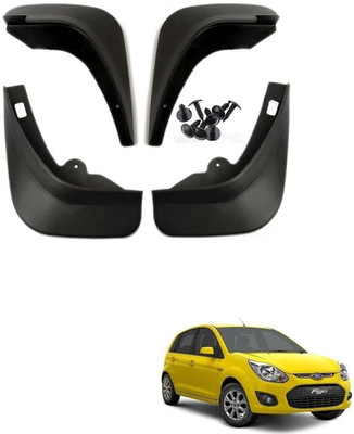 ROSHNEER ENTERPRISES Mud Flap For Ford Figo 2012(Black)