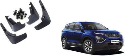 Uneestore Front Mud Guard, Rear Mud Guard For Tata Harrier 2019, 2020, 2021, 2022, 2023(Black)